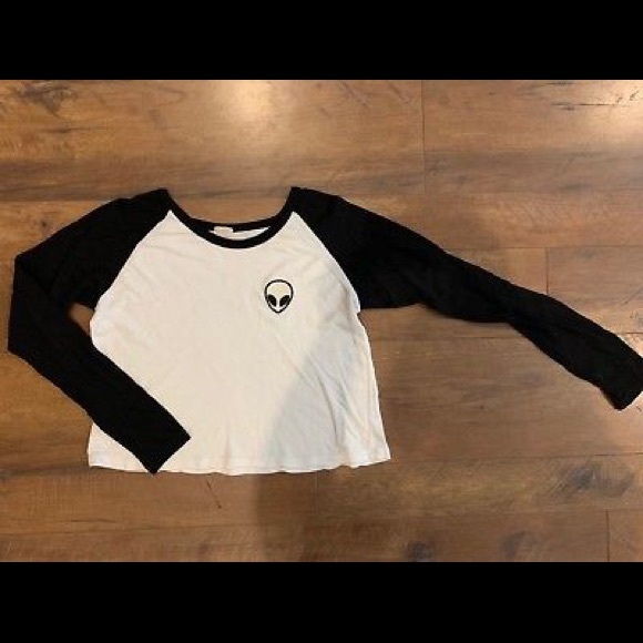 Long sleeve brandy top - Picture 2 of 2